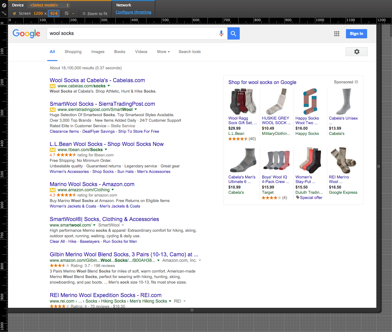 1024 screen resolution 4 pack PPC ads