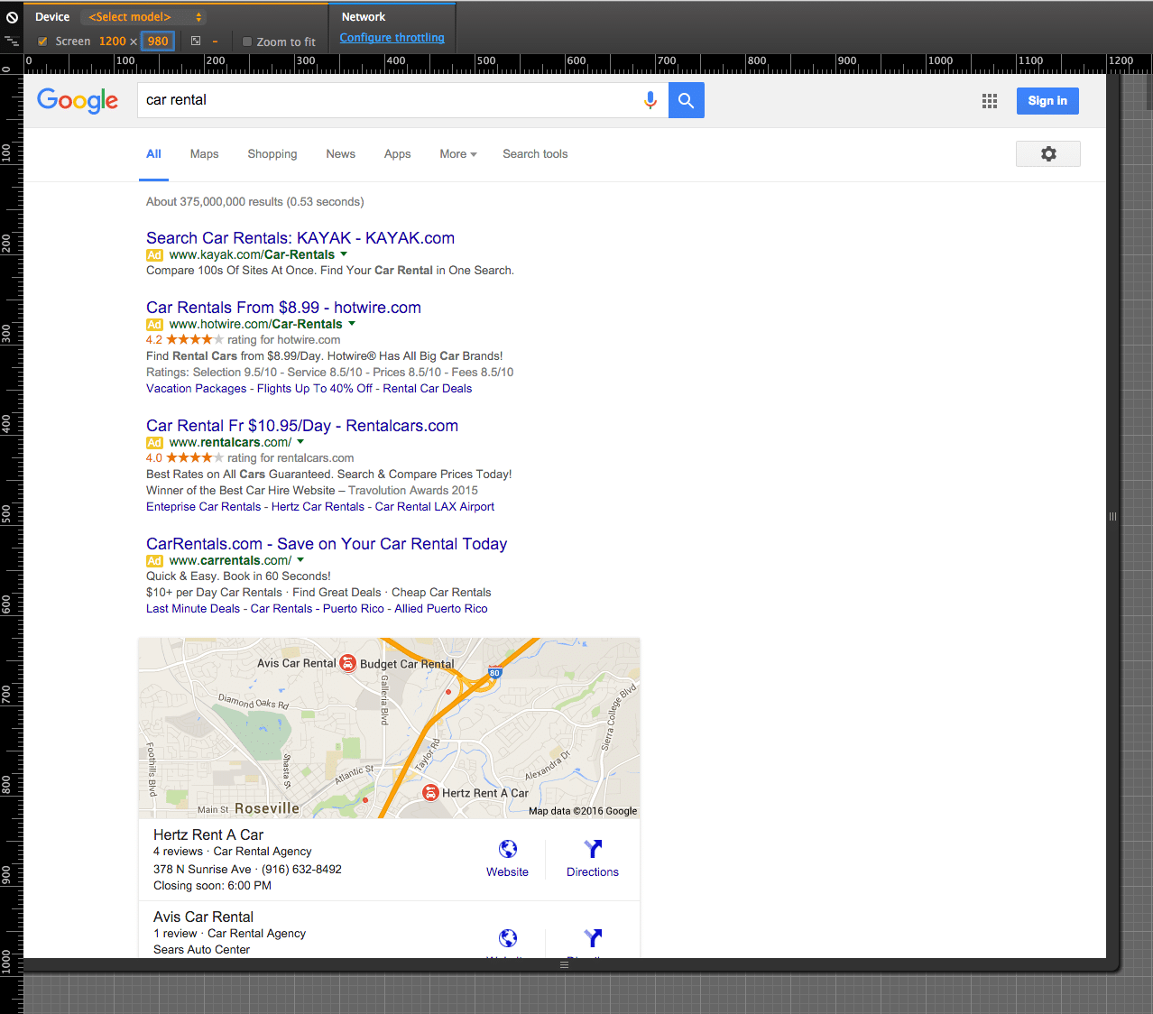 1080 screen resolution 4 pack with local PPC ads