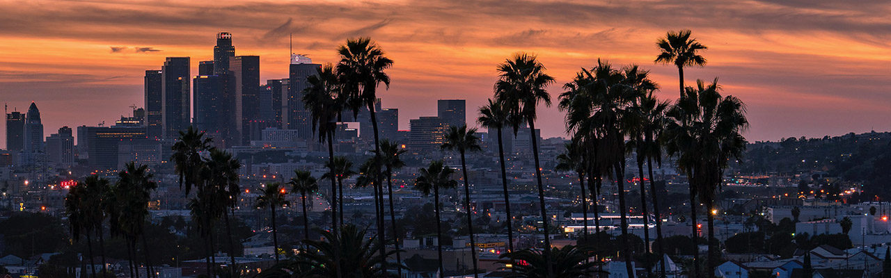 los angeles skyline