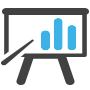 data storytelling training icon