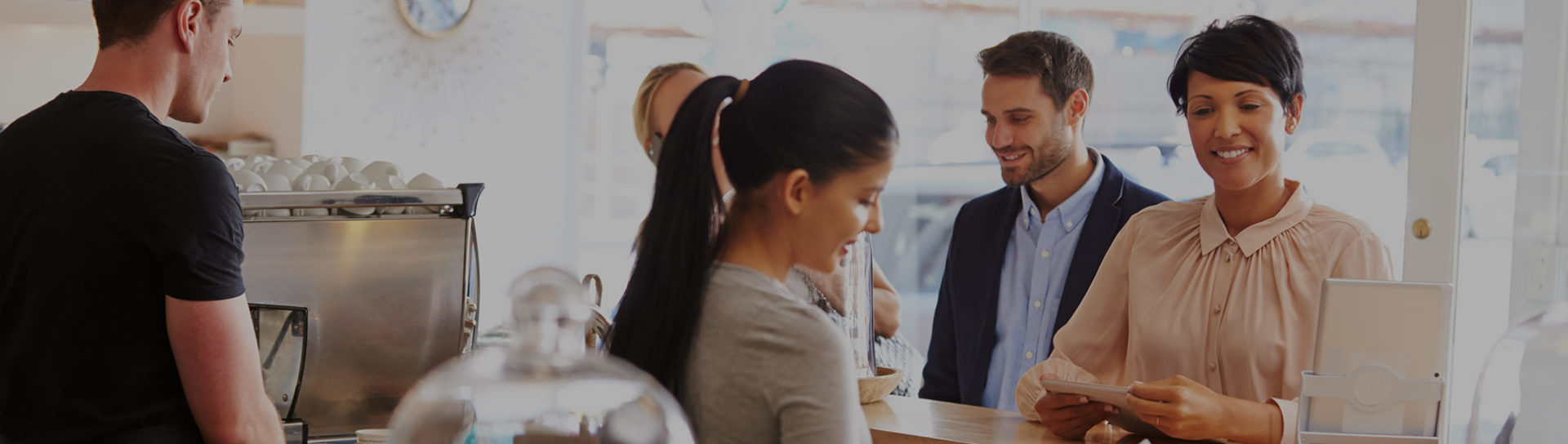 customers being served