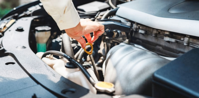image of car being maintenanced