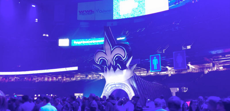 tableau conference 2018 at the mercedes benz super bowl