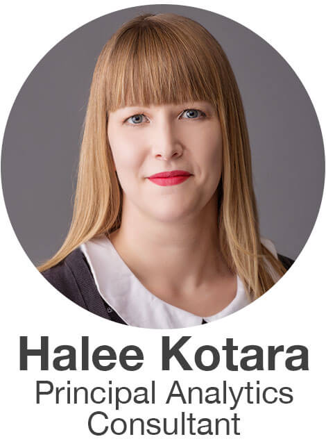 Halee Kotara Principal Analytics Consultant