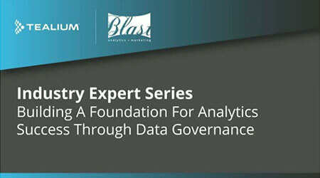 building a foundation for analytics through data governance webinar