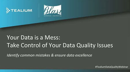 your data is a mess webinar