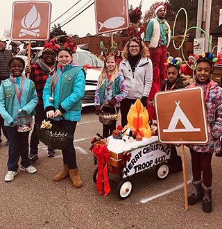 anita girl scout troop leader