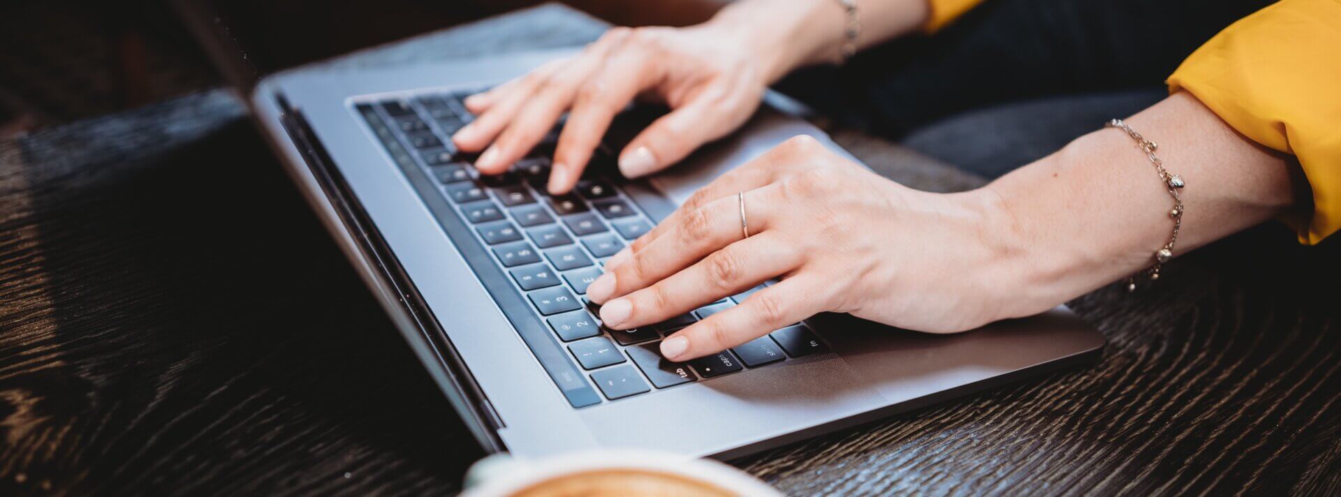 woman on computer creating a competitive advantage with zero-party data