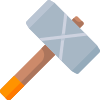 New Google Analytics Planning the User Journey heroes hammer icon representing planning the user journey