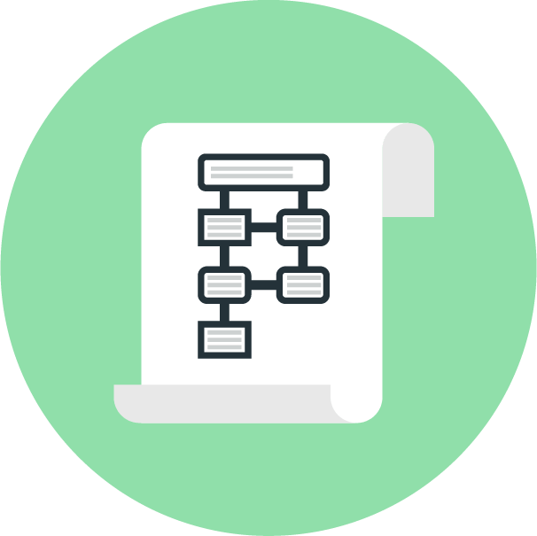 icon - next step analysis