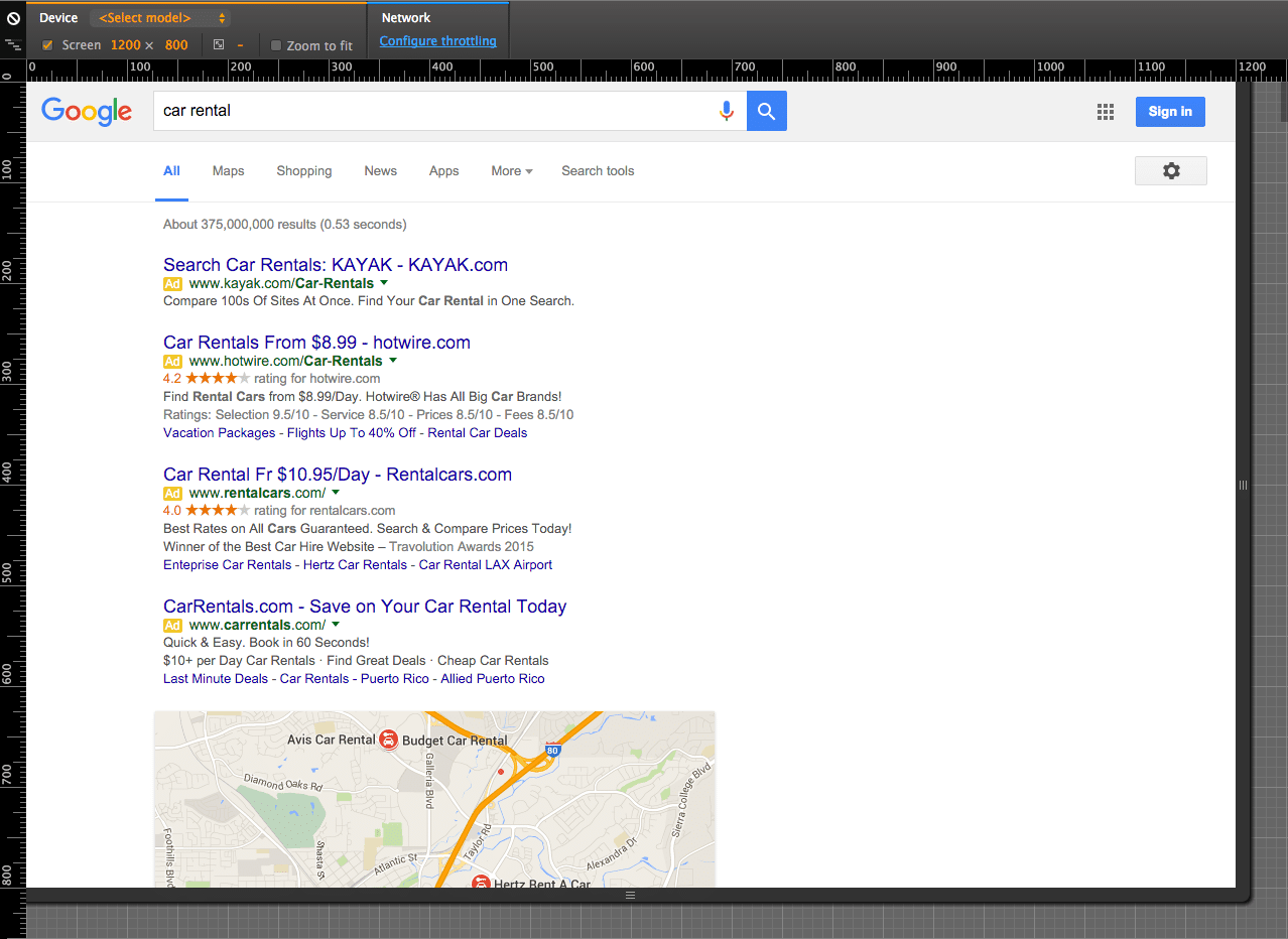 900 screen resolution 4 pack with local PPC ads