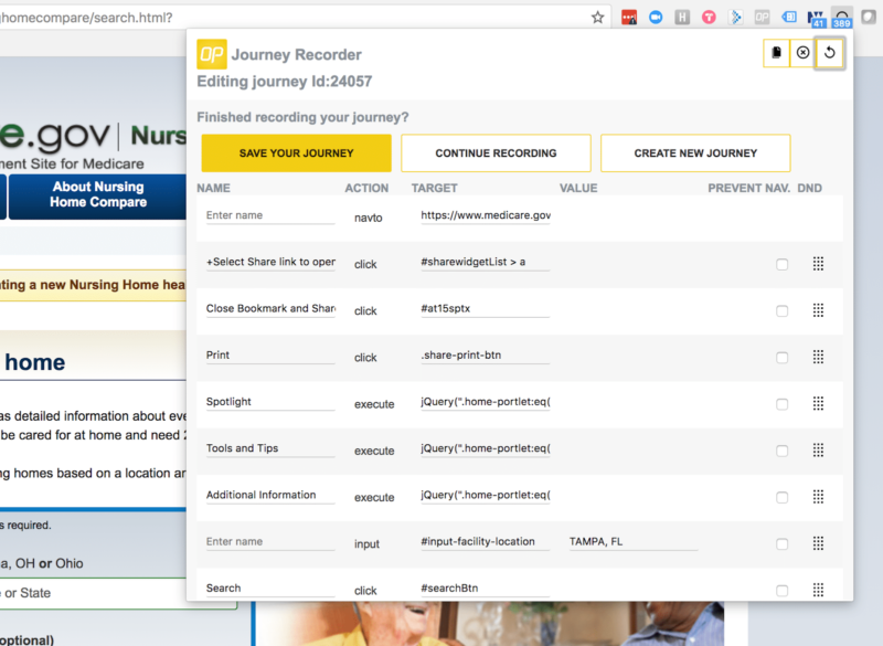 image representing ObservePoint's journey recorder