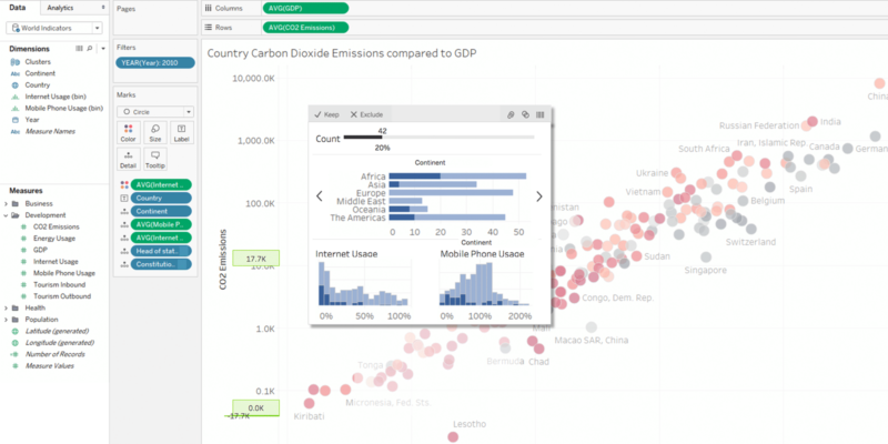 Tableau New Feature Screenshot: tooltip viz