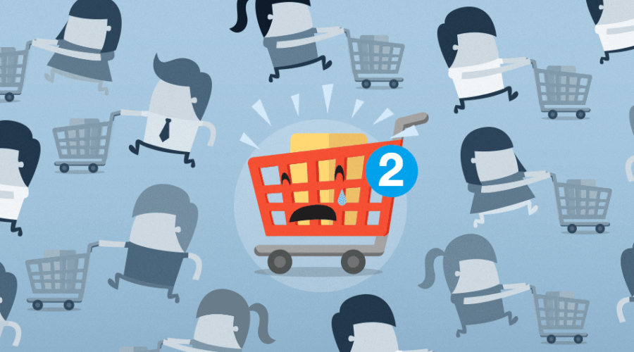 header image for tealium audiencestream abandoned cart campaign blog post