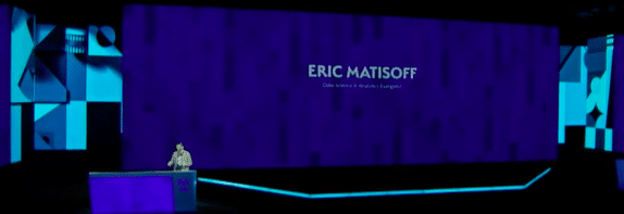 image of eric matisoff presenting