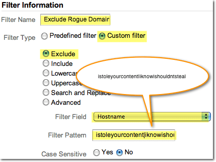 Filter Hostnames - Reactive