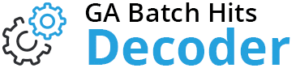 ga batch decorder