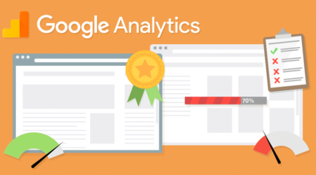 header image illustrating google analytics site speed data quality