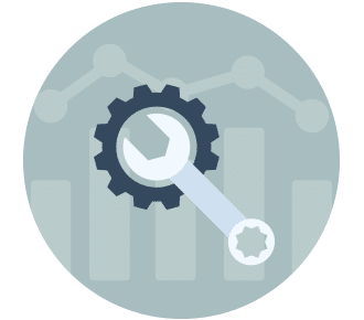 graphic representing fixing a problem