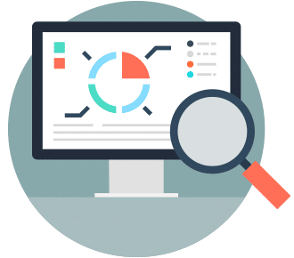 graphic representing identifying a problem