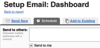 Email reports