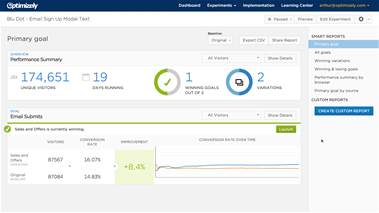 Optimizely Interface