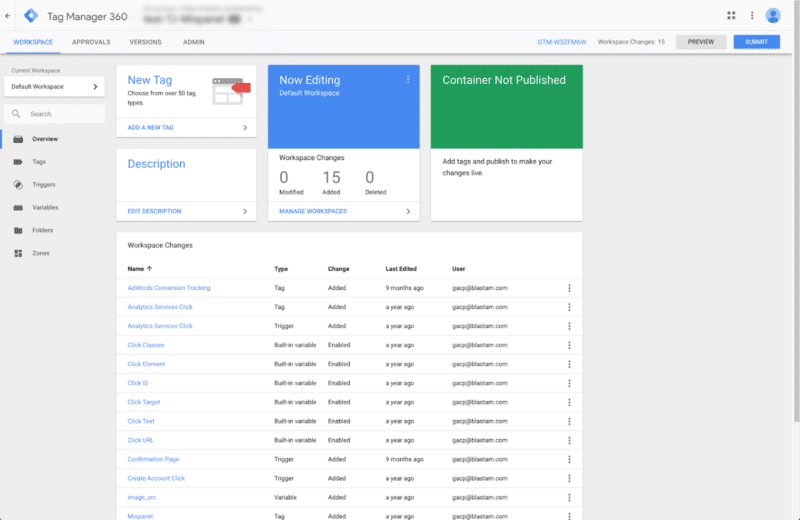 image representing google tag manager