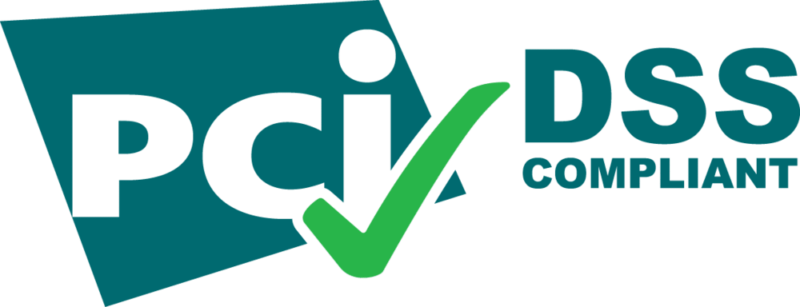 PCI and DSS Compliant logo image for pci and dss compliance