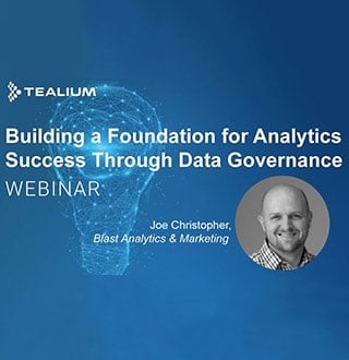 joe christopher discussing data governance